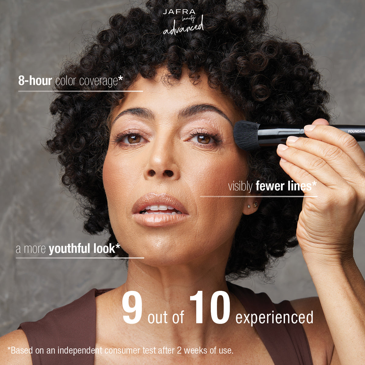 Advanced Silk Moisturizing Serum Foundation Sunscreen Broad