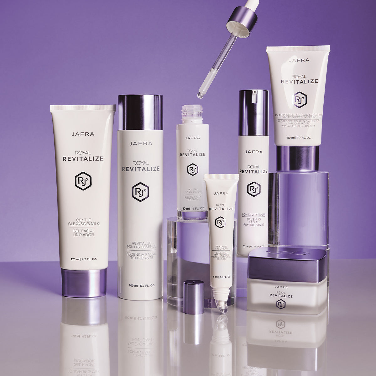 化粧水・ローション・トナー HyaluronFaceSerum AntiAging BoosterSerum June JAFRA ROYAL Revitalize Set – Jafra Cosmetics International