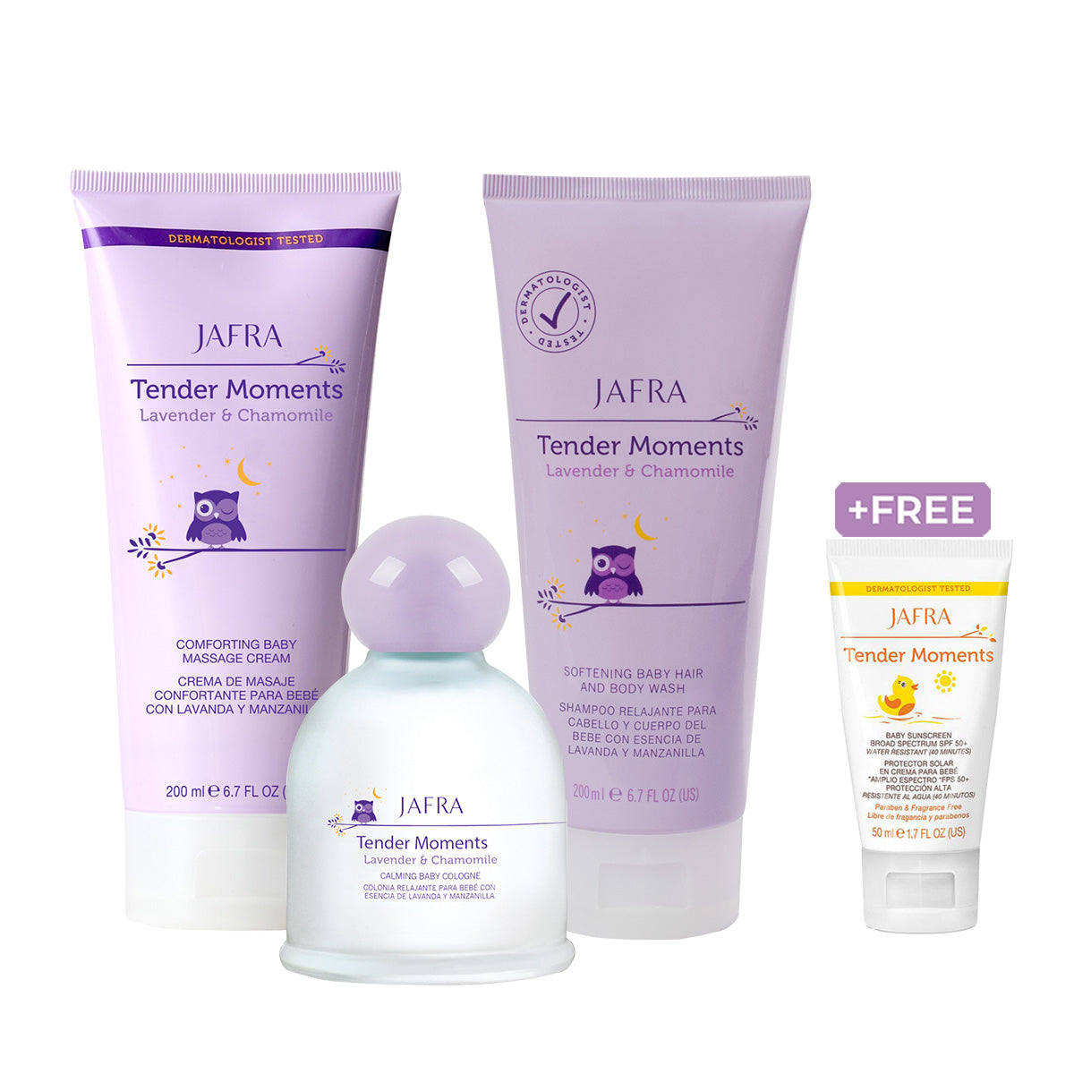 Tender Moments Lavender & Chamomile Set + Gift – Jafra Cosmetics