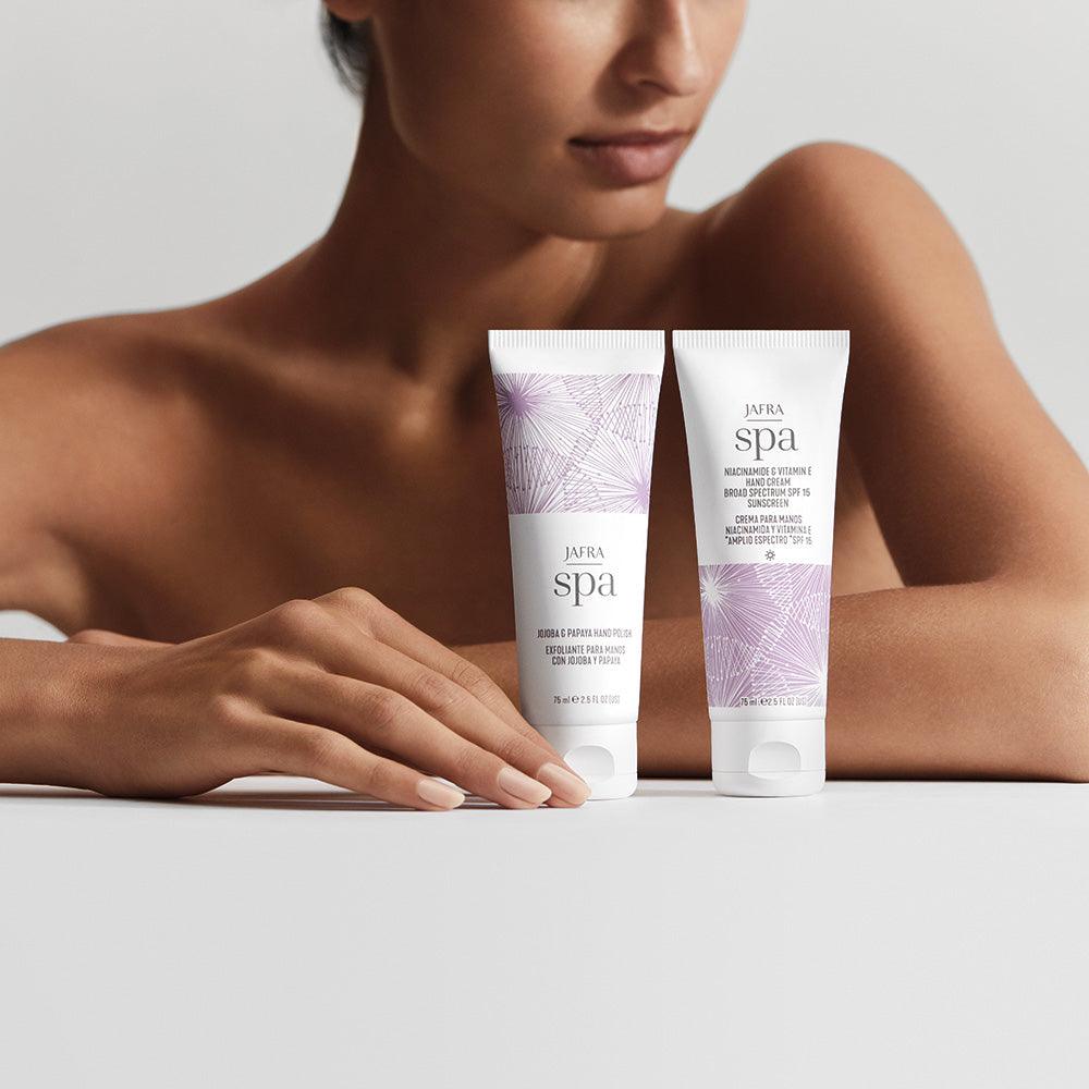 JAFRA Spa Hand Cream with Broad Spectrum SPF 15, Bath & Body