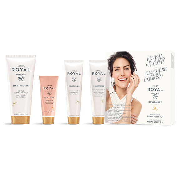 4 Tube Mini Sample Set - JAFRA Royal Revitalize - Non-Retail