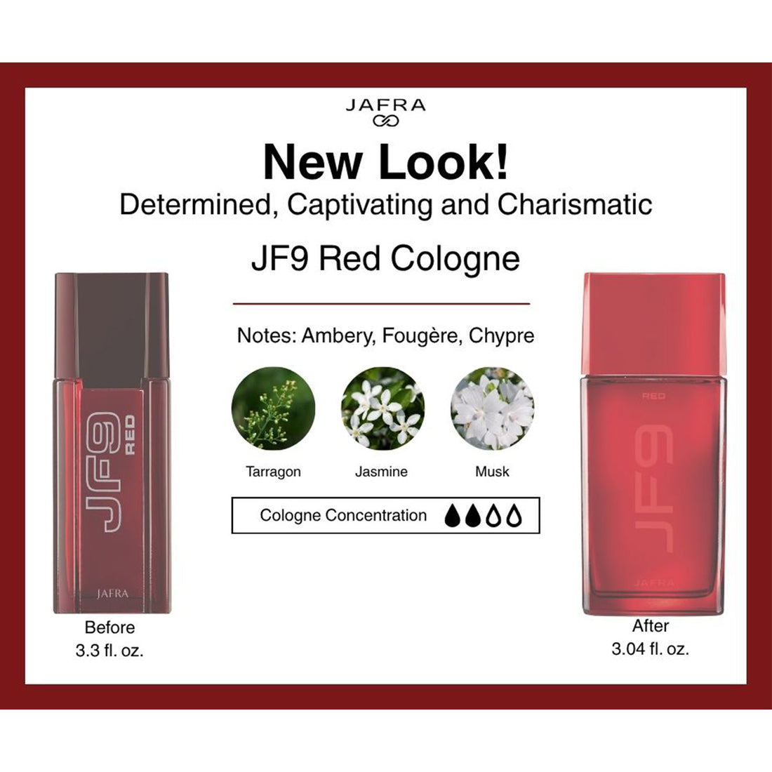 JF9 Red Cologne