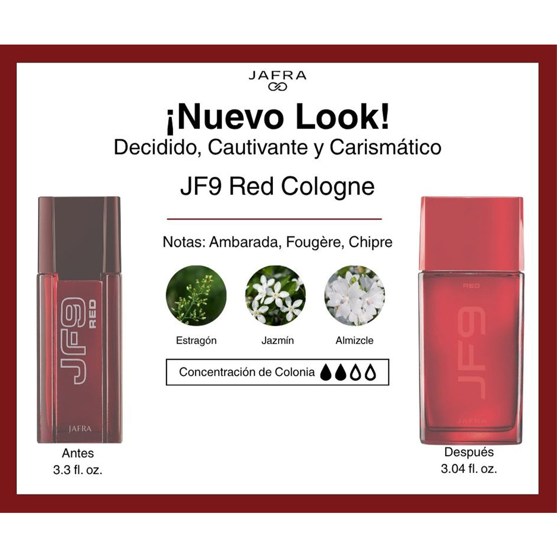 JF9 Red Cologne