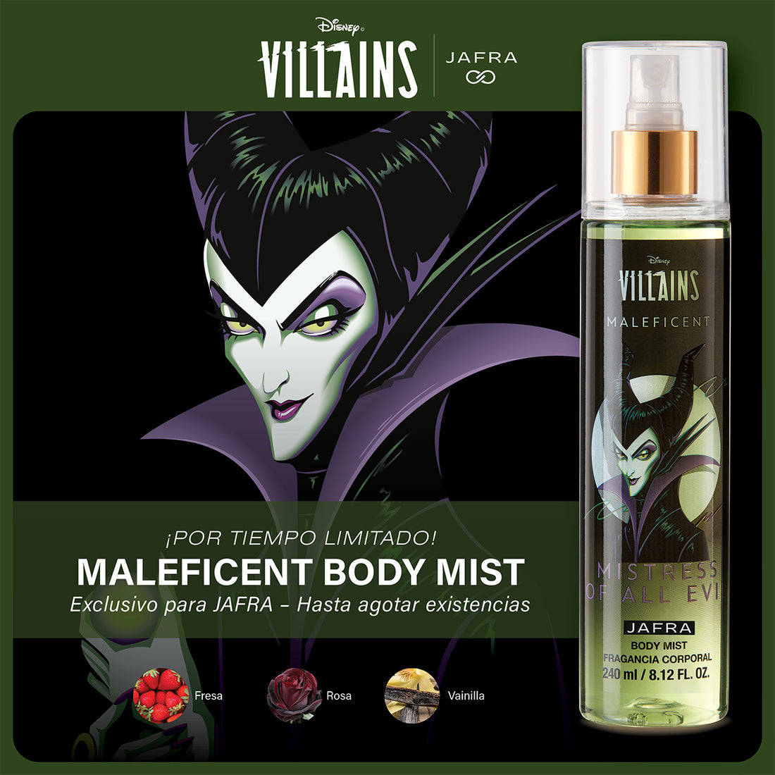 NEW! Disney Villains Body Mist