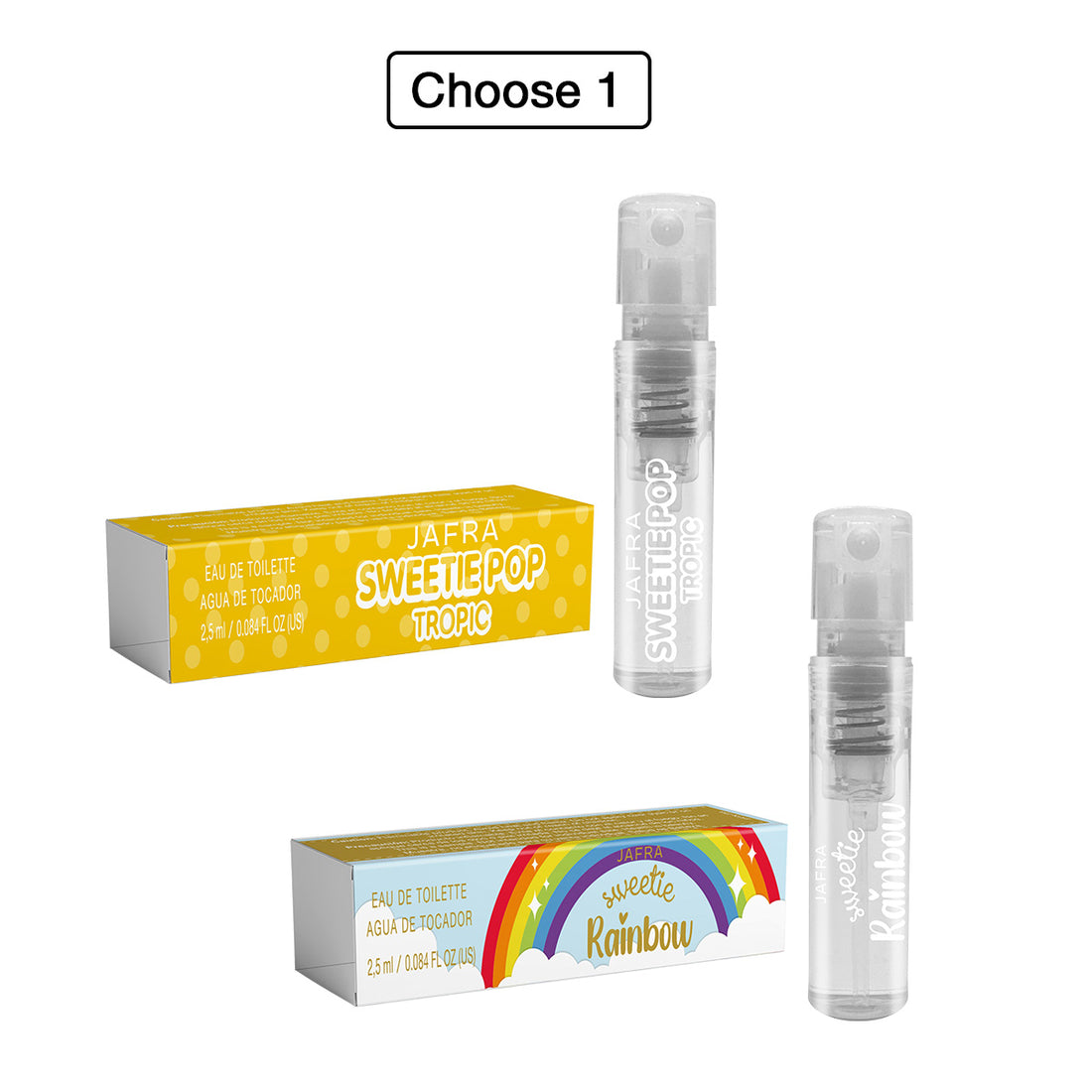 JAFRA Sweetie Fantasy Duo + FREE SAMPLE