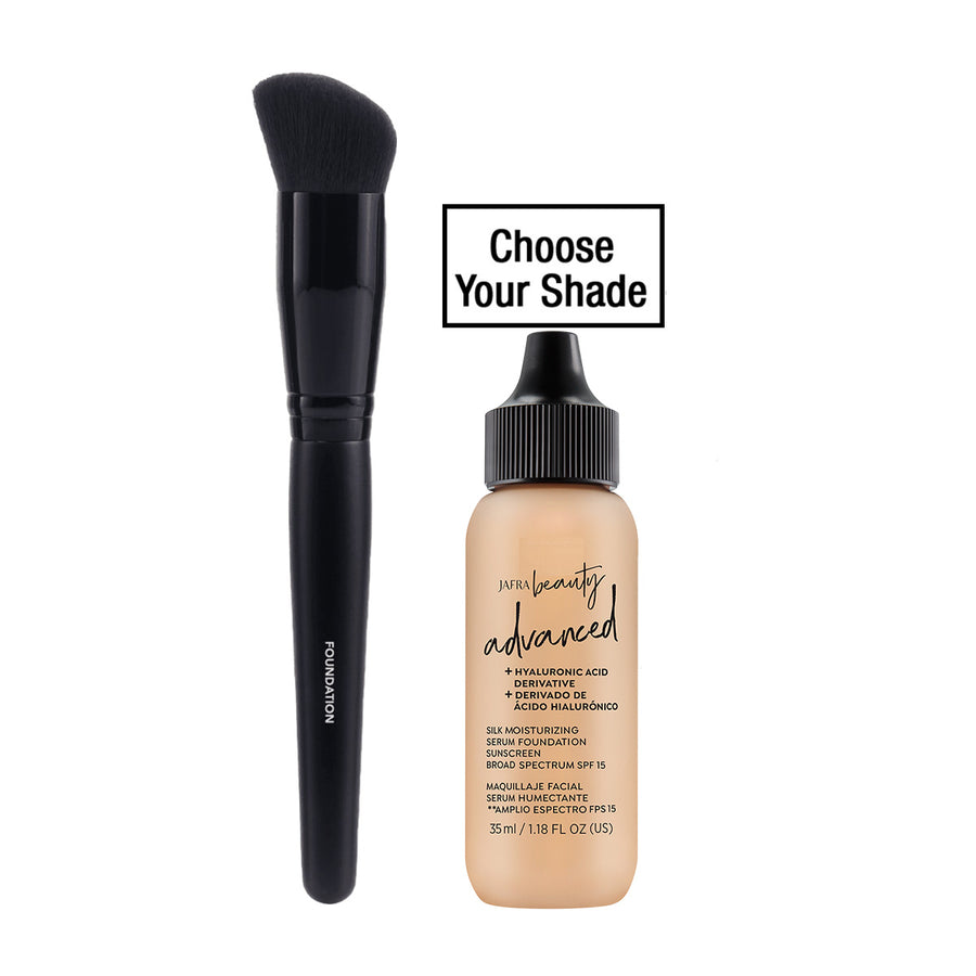 Advanced Silk Moisturizing Serum Foundation Sunscreen BS SPF 15