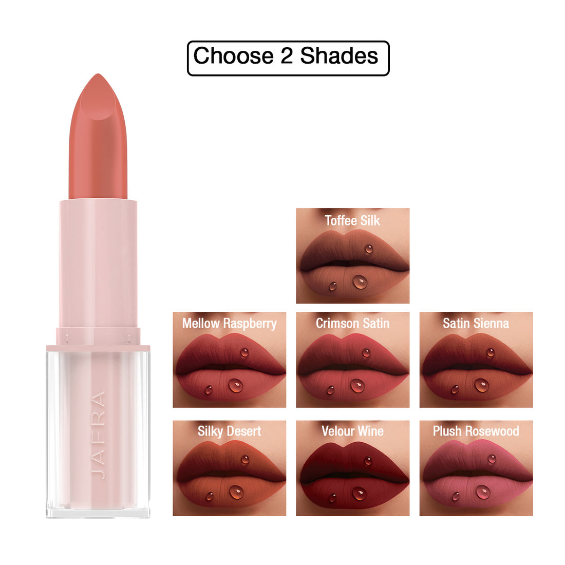 JAFRA Color Passion Supremematte Lipstick Duo