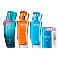 Trío Navîgo Homme + Muestra
