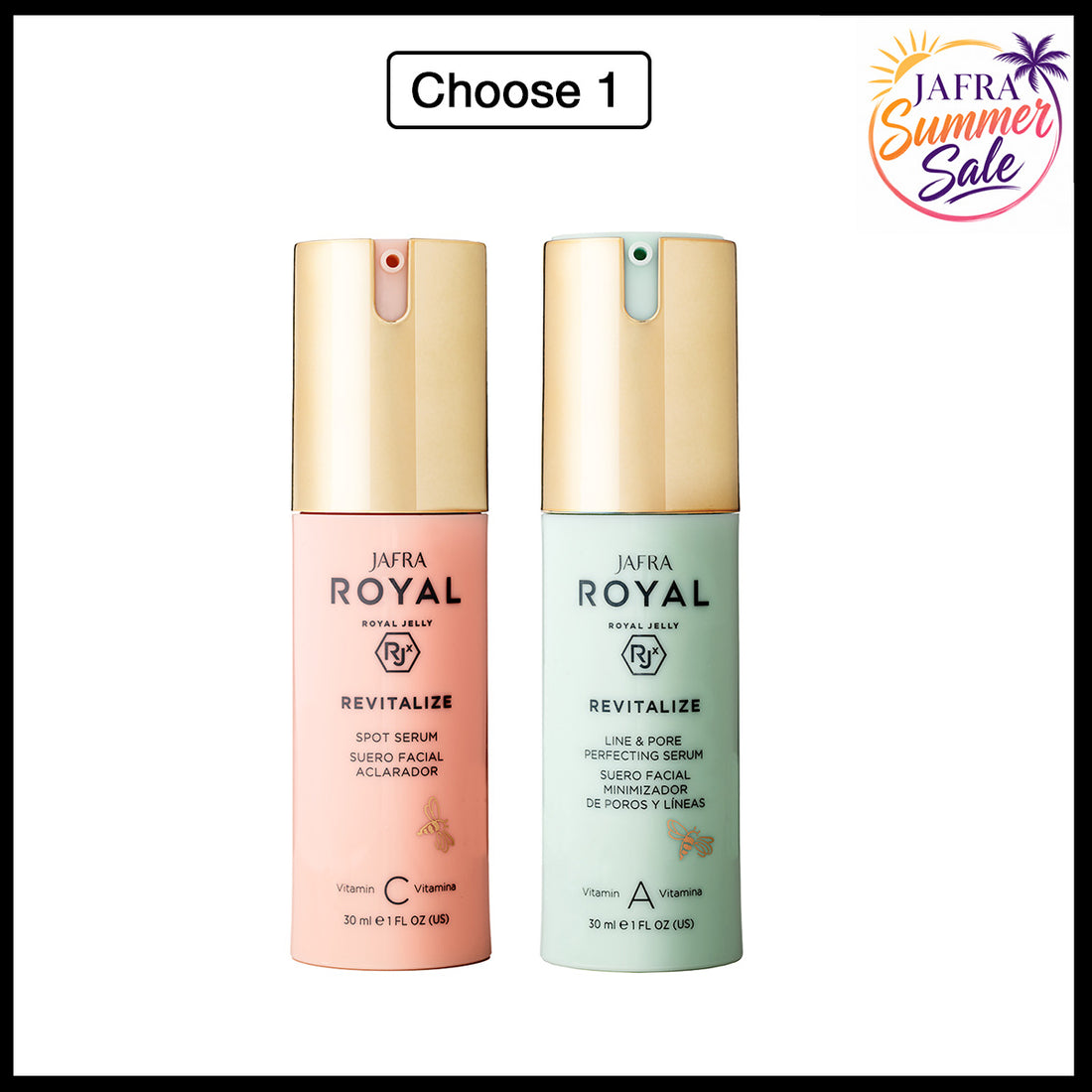 JAFRA ROYAL Revitalize Serums