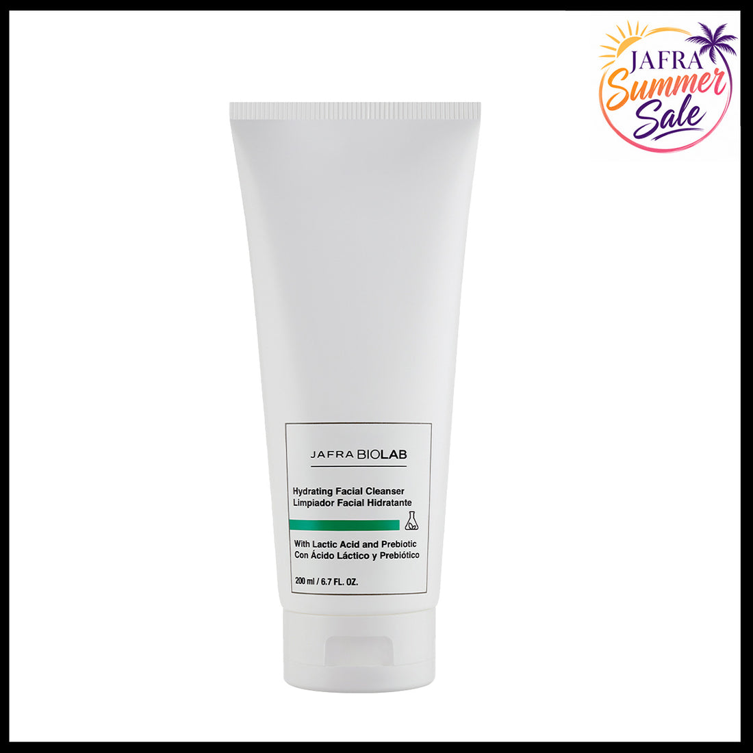 JAFRA BioLab Hydrating Facial Cleanser with Lactic Acid and Prebiotic