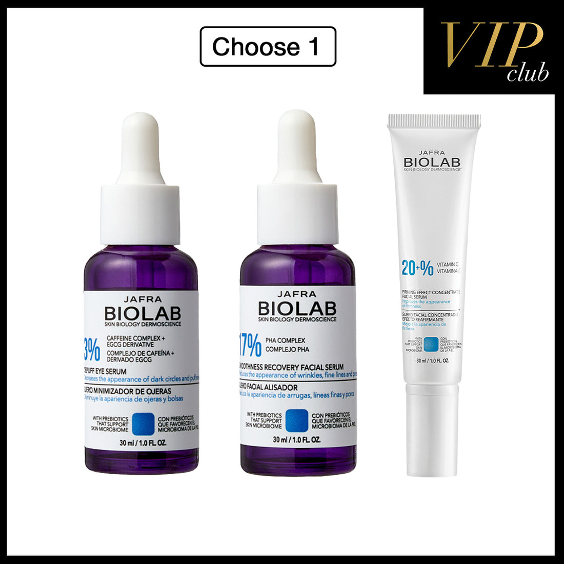 JAFRA BioLab Serums