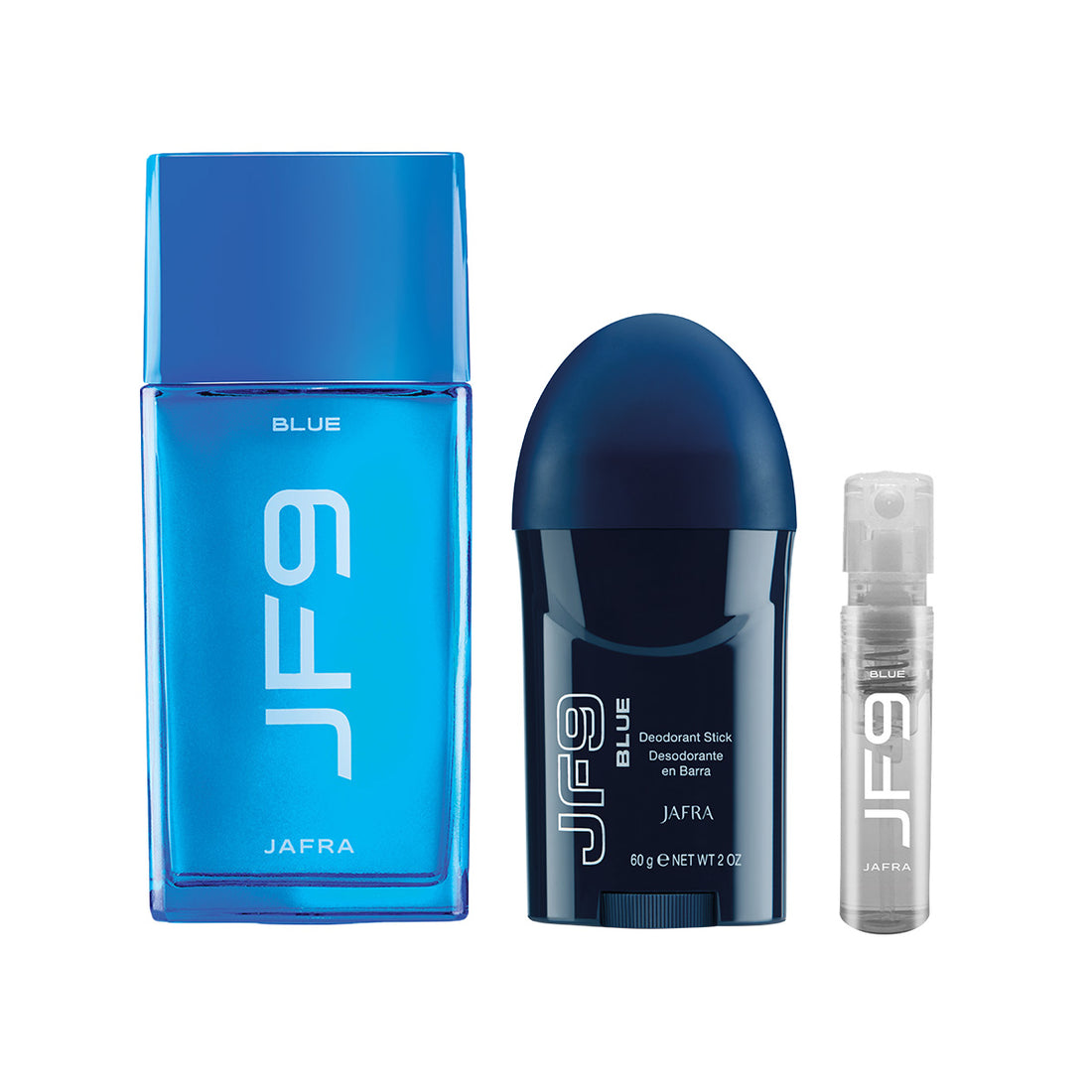 JF9 Blue Duo + Sample