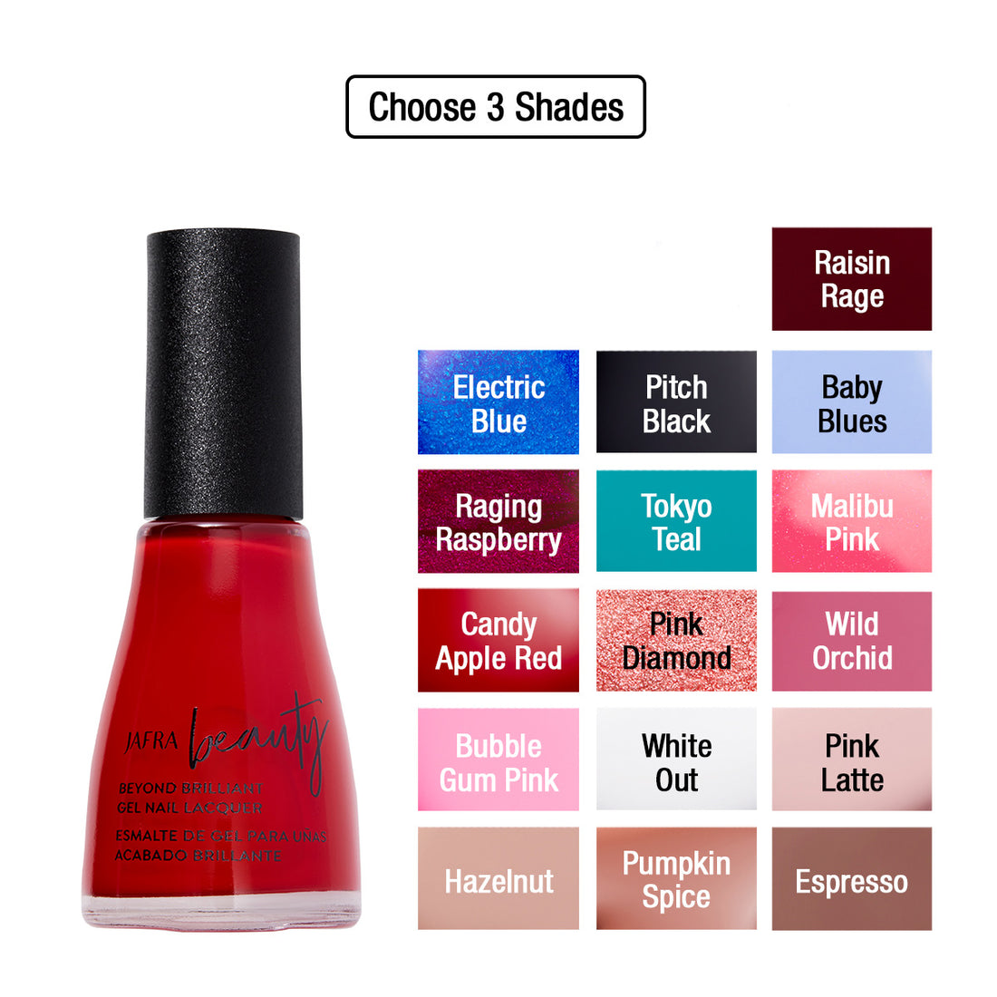 Beyond Brilliant Gel Nail Lacquer Trio + Gift
