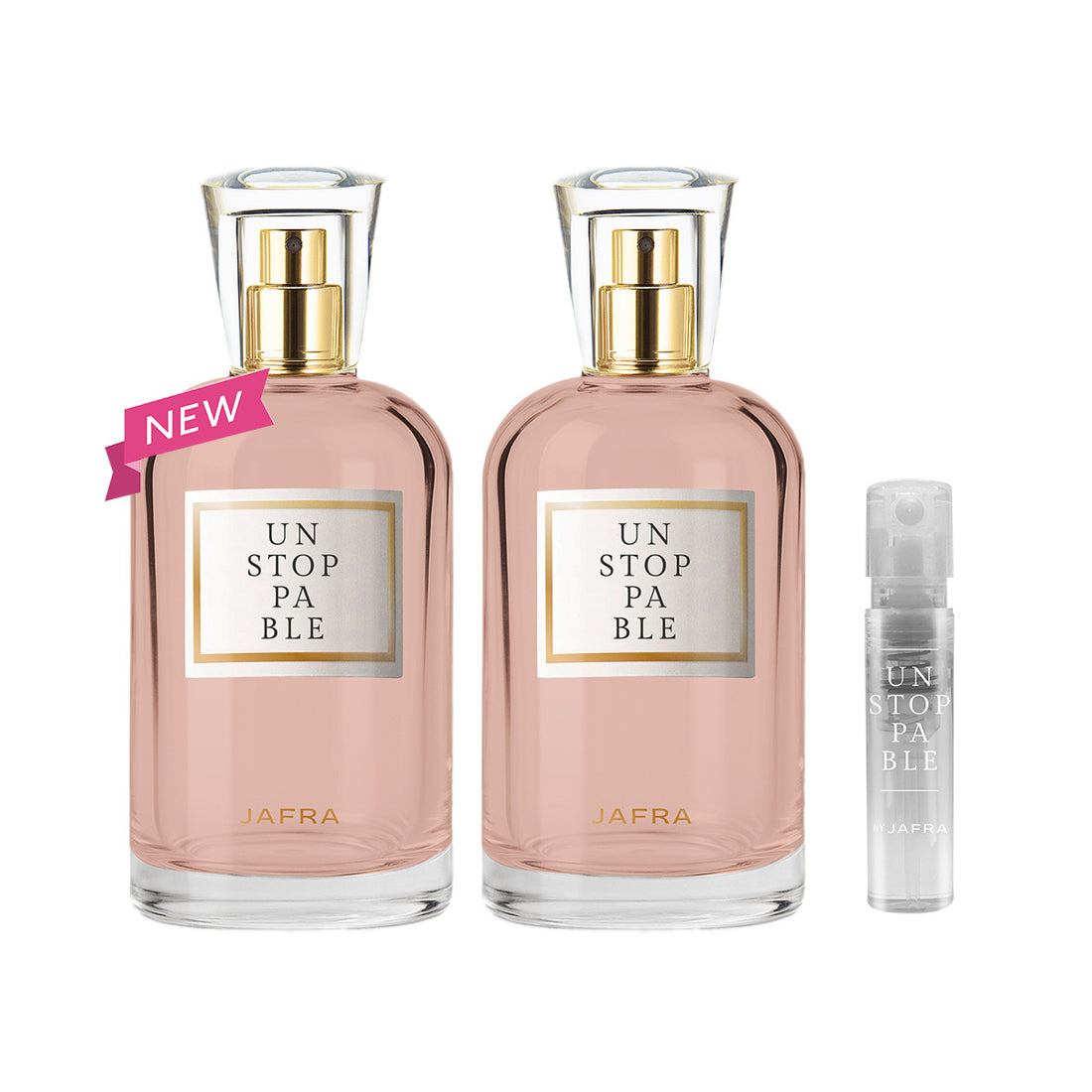 NEW! JAFRA Unstoppable Fragrance Duo + Sample