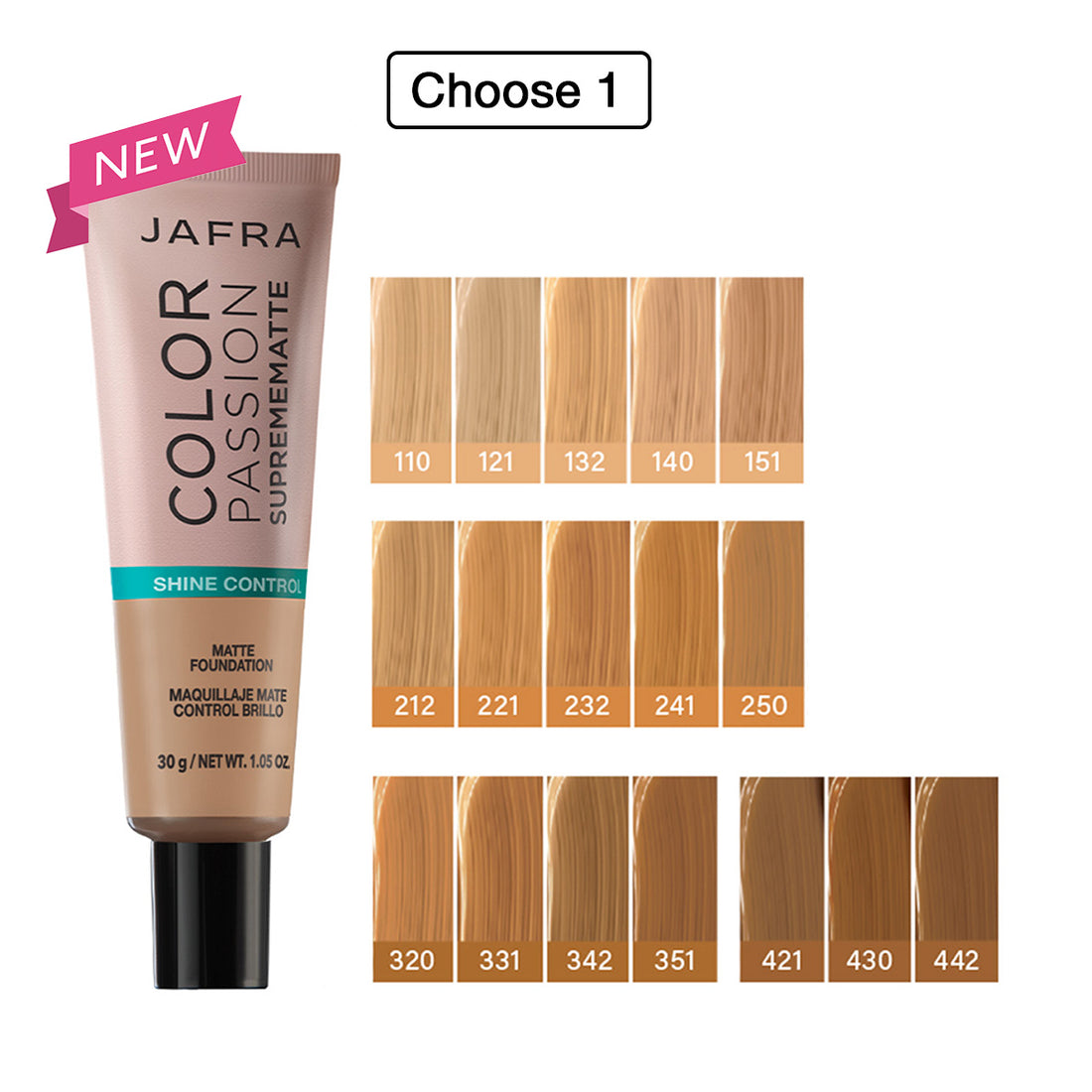 NEW! Color Passion Supremematte Foundation