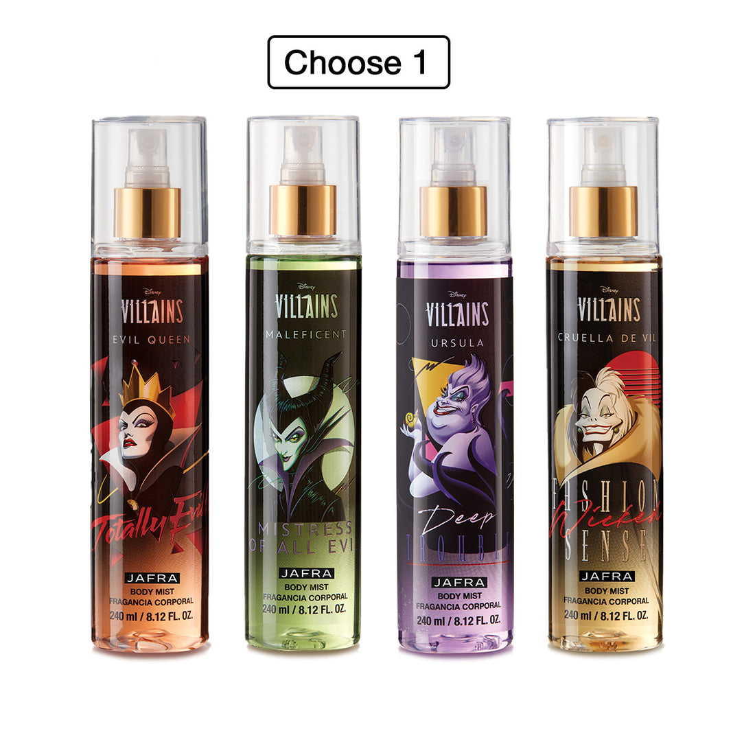 NEW! Disney Villains Body Mist