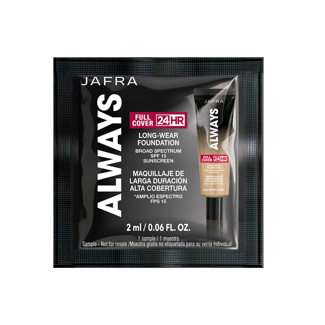 ‍Always Full Cover 24HR Long-Wear Foundation Sachet - 320 (100% off)