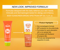 JAFRA Sun Body Sunscreen Protector Broad Spectrum SPF 50+