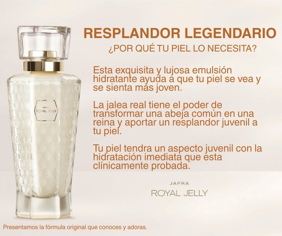 Special Edition JAFRA Royal Jelly Milk Balm Moisture Lotion