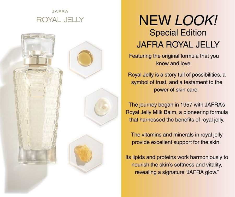 Special Edition JAFRA Royal Jelly Milk Balm Moisture Lotion