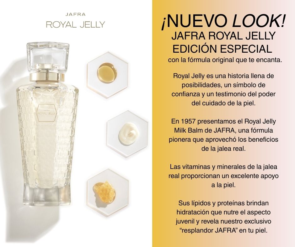 Special Edition JAFRA Royal Jelly Milk Balm Moisture Lotion