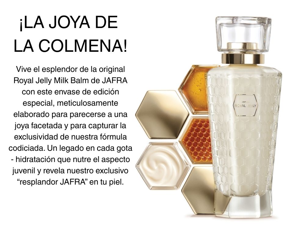 Special Edition JAFRA Royal Jelly Milk Balm Moisture Lotion