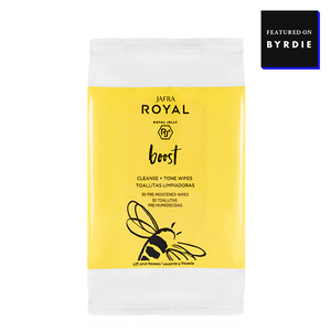 JAFRA ROYAL Boost Cleanse + Tone Wipes