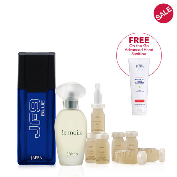 Face & Fragrance Trio + FREE GIFT