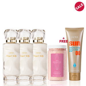 Royal Jelly Decanter Trio + Free Gifts